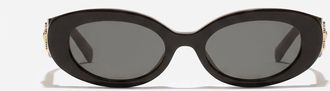 Dolce & Gabbana Devotion Sunglasses - Woman New Arrivals Black Acetate Onesize