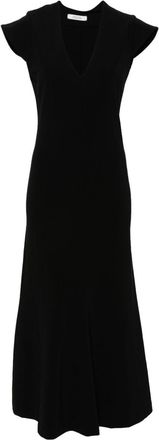 Dorothee Schumacher Pure Comfort jersey maxi dress - women - Polyamide/Elastane/Viscose - 1 - Black