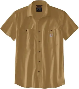 Carhartt Work in Progress Rugged Flex Shirt Men Shaded Beach Relaxed Fit Button Up JAX1972