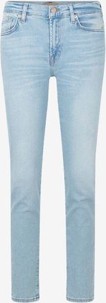 7 For All Mankind Helle Slim Jeans aus Baumwoll- und Modaldenim Roxanne