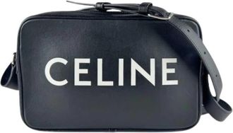 Celine Pre-owned Messenger bag - unisex - Vintage Schoudertas - Zwart - ONE Size - Leer - Vintage