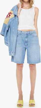 Mother Undercover Bermuda Shorts In Last Bite