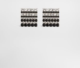 Dolce & Gabbana Enameled Cufflinks With Logo - Man Bijoux Silver Metal Onesize