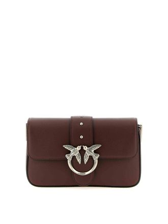 Pinko Mini Love Slouchy Shoulder Bag