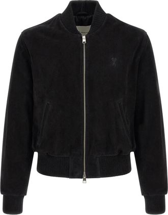 Ami Ami de Coeur Su&egrave;de Bomberjack - Heren - Bomber jackets - Zwart - M - Su&egrave;de - Jassen