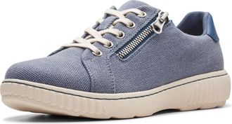 Clarks Womens Caroline Echo Shoes, Color Denim, Size: 3.5 UK