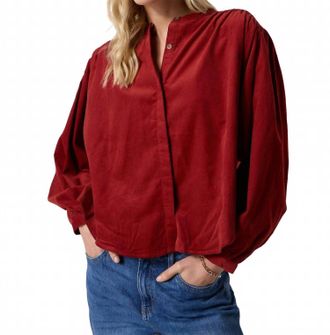 Grace & Mila Suri Blouse In Terracotta