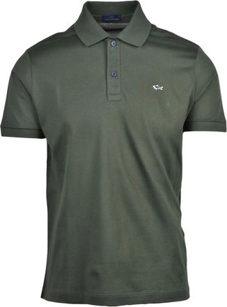 Paul & Shark Polo - Heren - Polos - Groen - XL - Katoen - Tops