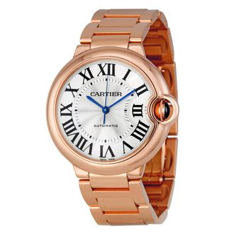 Cartier Pre-owned Cartier Ballon Bleu De Cartier Silver Dial Unisex Watch W69004Z2