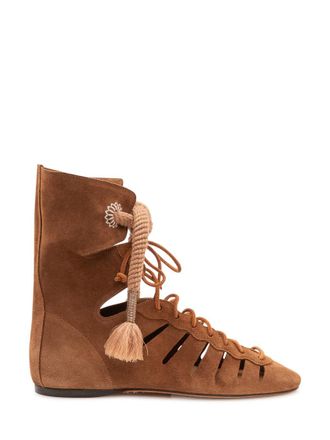 Isabel Marant Brown Suede Ankle Boots