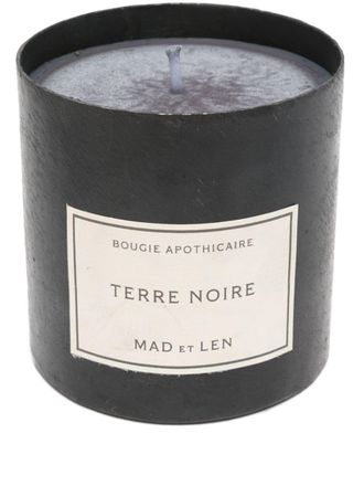 Mad et Len Terre Noire candle (625g) - unisex - Wax/Iron - One Size - Black