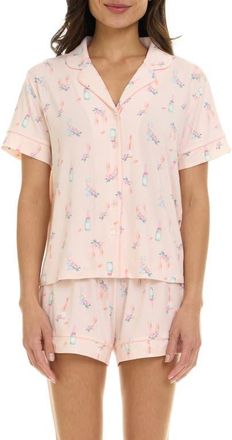 Flora Nikrooz Joy Short Pajamas in Pink at Nordstrom, Size X-Small