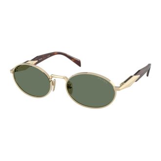 Prada Sunglasses, female, Yellow, Size: 55 MM Stylish Sunglasses in Pale Gold
