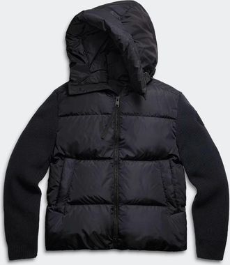 Canada Goose Chandail &agrave; capuchon en tricot HyBridgeMD Grove (Hommes, Glade Green, TTG)