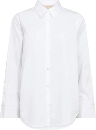 Mos Mosh Shirts - Dames - Overhemden - Wit - XL - Overhemden
