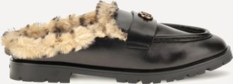 Pinko Nora padded leather Sabots unisex 38