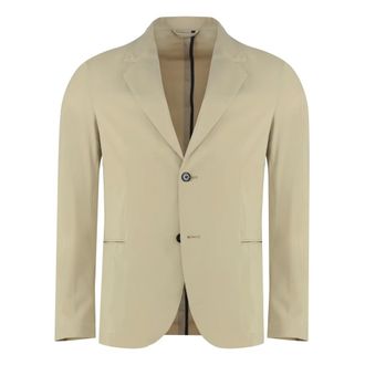 THE (ALPHABET) Jassen, Heren, Beige, XL, Lapel Blazer
