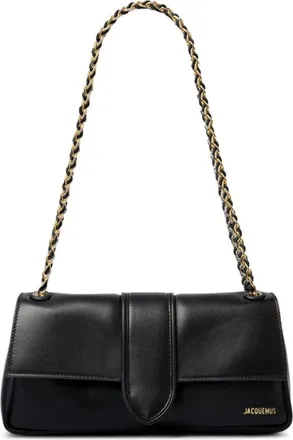 Jacquemus Bambino Cha&icirc;ne Bag - female - Jacquemus - Shoulder Bags - Black - ONE SIZE - Bags