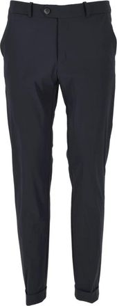 Roberto Ricci Design Surflex Chino broek in kleur 60 - Heren - Nette broeken - Blauw - M - Broeken