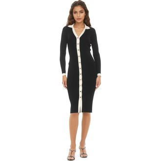 Alexia Admor Cordelia Dress in Black at Nordstrom, Size X-Small