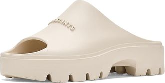 AllSaints Eclipse Slider Womens Wedge Shoes Chalk White : 11 M, Synthetic