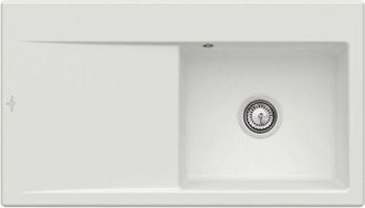 Villeroy & Boch Villeroy&boch - Fregadero Derecho Con Desag&uuml;e Villeroy Et Boch Subway 50, Vapor Cer&aacute;mico Plus