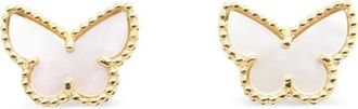 Van Cleef & Arpels Orecchini Sweet Butterflies con madreperla anni 2010 - Oro