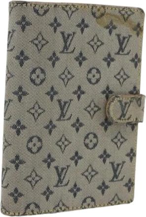 Louis Vuitton Pre-owned Accessories, female, Beige, Size: ONE SIZE Pre-owned Canvas Home-Office