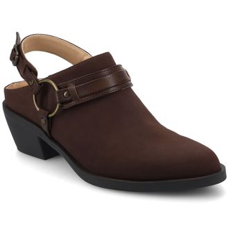 Journee Collection Womens Urbana Casual Strappy Mules