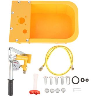 OEM Bomba Manual De Prueba De Presi&oacute;n De Agua Crezuo Con Man&oacute;metro G1/2, Conector Roscado Est&aacute;ndar, Comprobador De Fugas De Tuber&iacute;as Para Sistemas De Cale