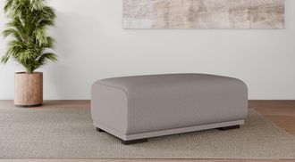 HOME AFFAIRE Polsterhocker »BORNHOLM, grosser Hocker passend zur Serie, Masse B/T/H: 122/72/46 cm« mit Wellenfederung, in hochwertiger Verarbeitung