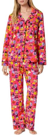 Bedhead Pajamas Long Sleeve Pajamas in Pumpkin Patch Party at Nordstrom, Size X-Small