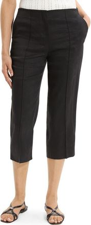 Theory Slit Capri Pants in Black at Nordstrom, Size 12
