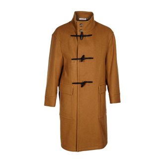 Tagliatore Single-Breasted Coats, male, Brown, L, Single-Breasted Coat