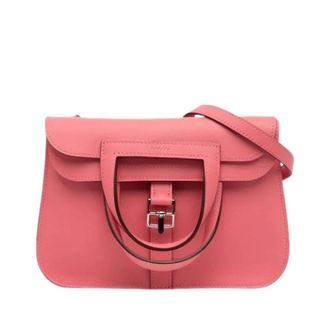 Herm&egrave;s Borsa a spalla Mini Halzan Pre-owned - - Pre-owned - Donna - Rosa - ONE SIZE