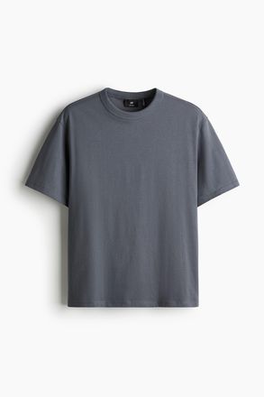 H&M COOLMAX T-Shirt Loose Fit - Grau