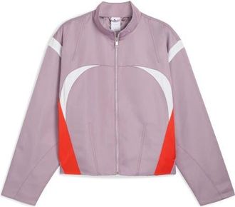 Puma Nine to Five Zip Jacket in Plum Jam at Nordstrom, Size Xx-Large