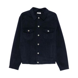 Soft Goat Heren, Jassen, Blauw, Maat: XL Denim