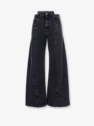 Maison Margiela Pantaloni black denim - MAISON MARGIELA - gender_Woman