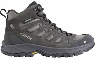 Oboz Footwear Mens Sawtooth Ascent Waterproof Mid Hiking Boots In Charcoal