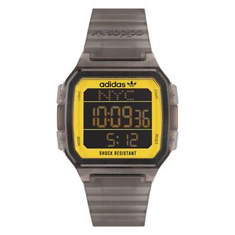adidas Originals Adidas Originals Digital One GMT Unisex Grijze Horloge AOST22554