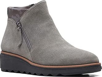 Grey suede lace up ankle boots online