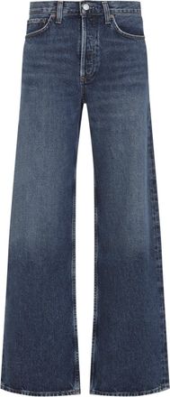 A Gold E Blue Short Wave Cotton Arc Jeans-Donna