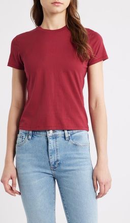 Frame Denim The Baby Tee in Pinot at Nordstrom, Size X-Small