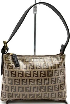 Fendi Pre-owned Handbags, female, Beige, Size: ONE SIZE Pre-owned Vinyl fendi-bags