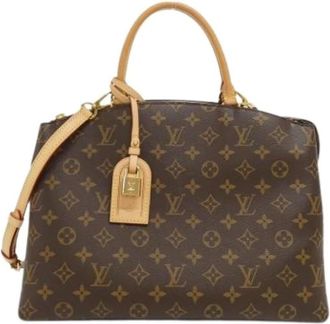 Louis Vuitton Borsa Vintage Pre-owned in Tela - - Pre-owned - Donna - Marrone - ONE SIZE