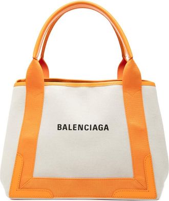 Balenciaga Pre-owned Balenciaga Canvas Navy Cabas S Tote 339933