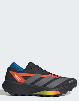 adidas adidas Performance Terrex Agravic GTX 2 sneakers da trail running nere e grigie-Nero