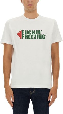 Dsquared2 T-Shirt With Print-Uomo