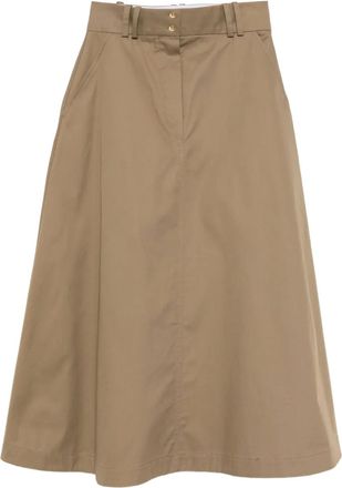 Dice Kayek Gonna midi svasata - Marrone